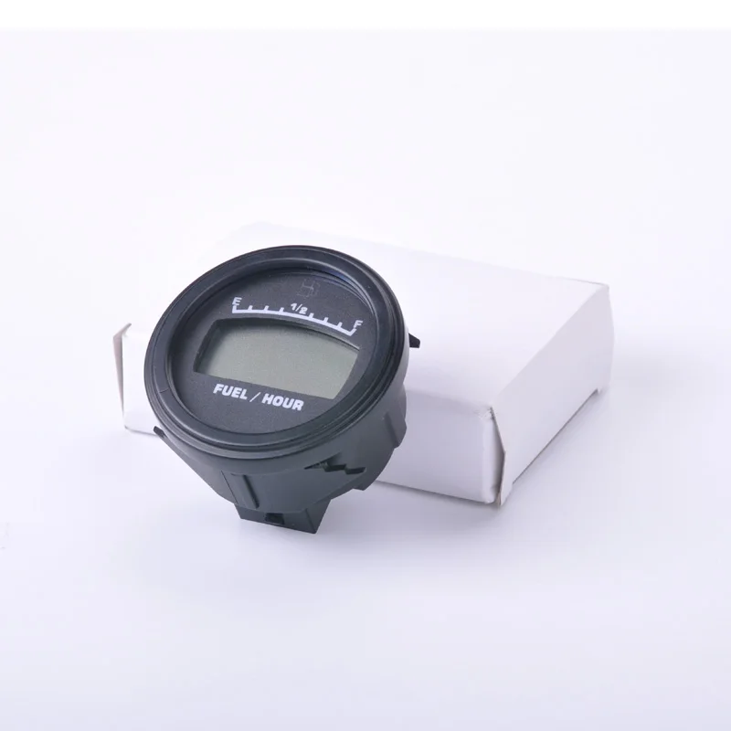 Жидкокристаллический индикатор уровня топлива с часовым счетчиком DC Powered Hour Meter для мотоцикла, гидроцикла, морского мотоцикла, пит-байка, мотоцикла, генератора, двигателя FM001.