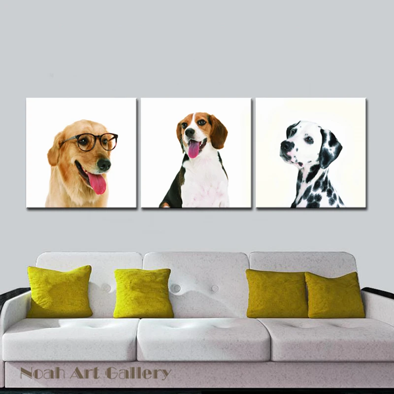 Настенный художественный Рисунок с животными американская порода собак