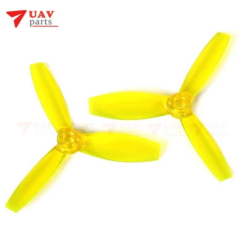 Оптовая продажа 100 пар DYS 3045 3 дюйма 1 отверстие пропеллеры 3-Blade Prop для BX1306 SE1407