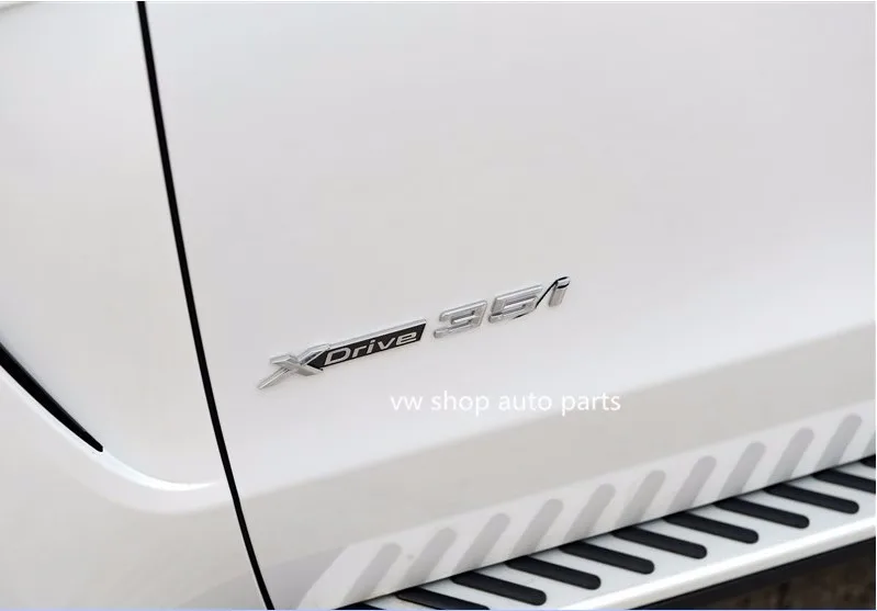 Бесплатная доставка 2 шт. автомобиль эмблемы OEM качество 'XDRIVE 35i' для BMW X1 X3 X4 X5 X6