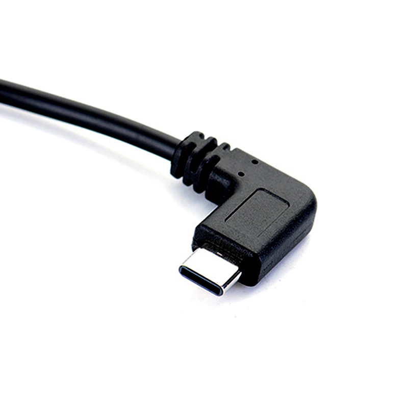 Usb кабель Type c 90 градусов с разъемом типа C и OTG 27 см|Компьютерные кабели разъемы| |