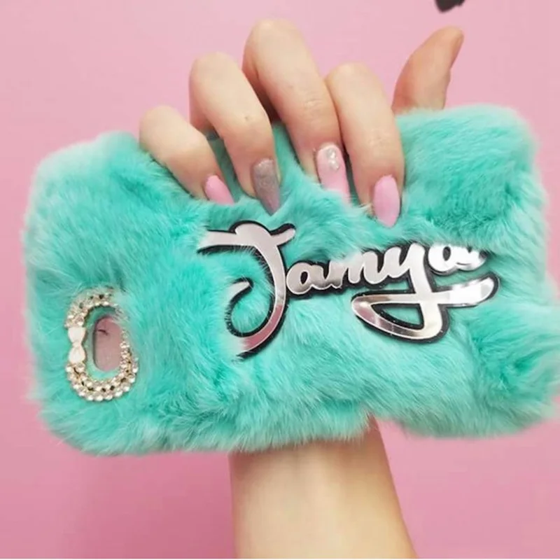 Роскошный чехол для телефона с уникальным именем и надписью на заказ Samsung galaxy j2 j4