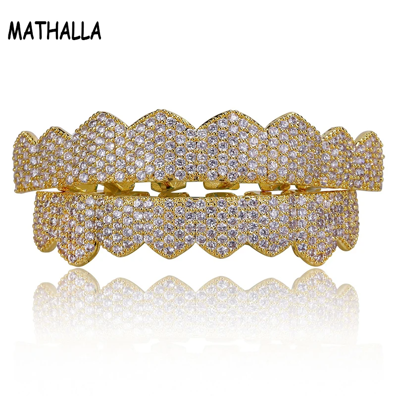 MATHALLA золотистые/Серебристые украшения для мужчин сверкающие кубические