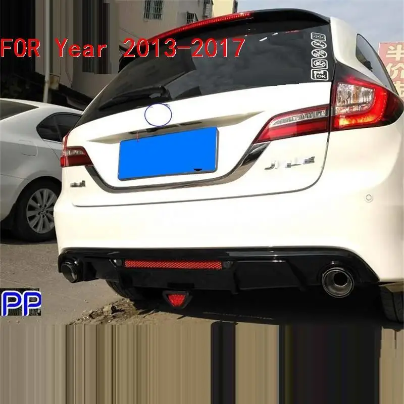 MODEL F Задний диффузор для автомобиля, передняя губа, декоративная внешняя модификация, запчасти для настройки, защитные бамперы 13 14 15 16 17 18 для Honda Jade - Цвет: MODEL F