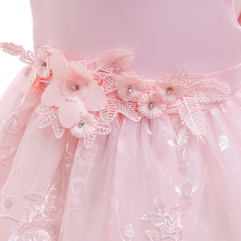 AiLe Rabbit/детское белое газовое платье принцессы с юбкой-одуванчиком и amazon детское |