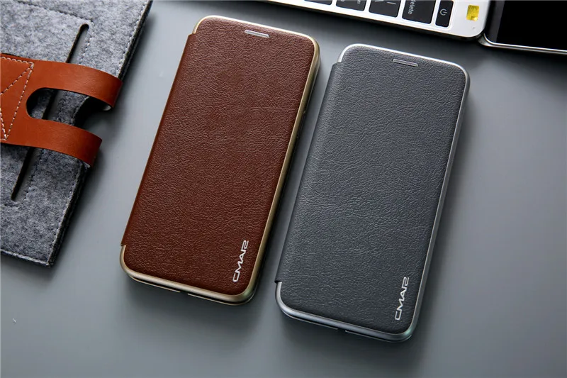 Роскошный кожаный флип-чехол для телефона Apple iphone XS X MAX XR 6 6S 7 Plus 8 Plus Простой Модный чехол-кошелек мягкий чехол