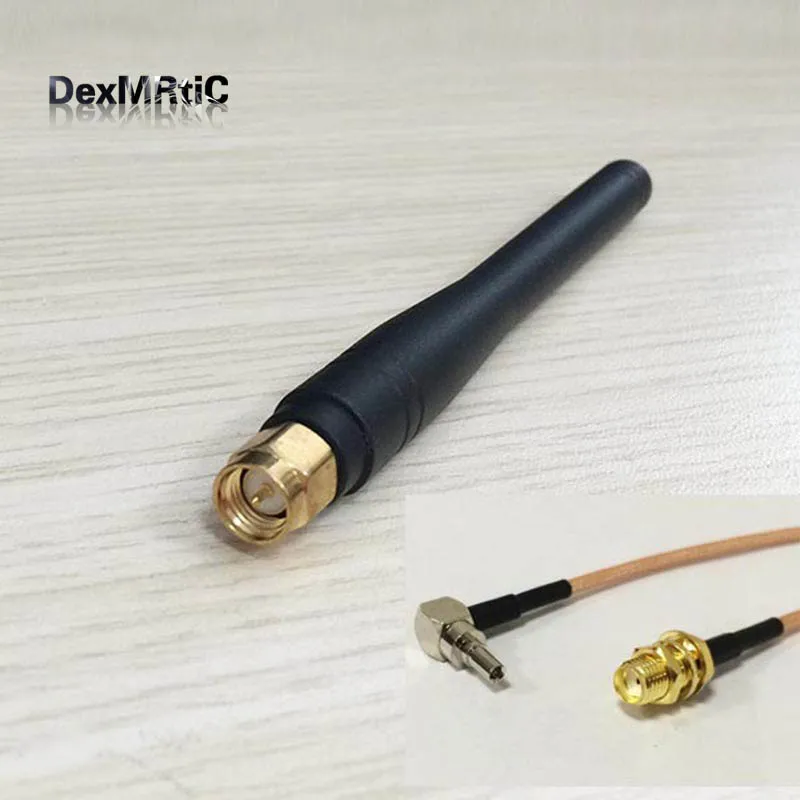 Антенны 3G 800-2100 мгц 3dBi GSM антенна Omni SMA штекер разъем + гнездовой переключатель CRC9