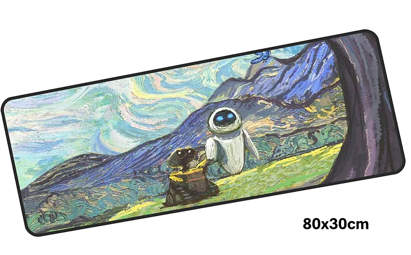 Size 800x300X2MM Гелевый коврик для мыши Ван Гог аксессуары для геймеров 800x300 мм коврик для мыши notbook большой игровой коврик для мыши Коврик для мыши - Цвет: Size 800x300X2MM