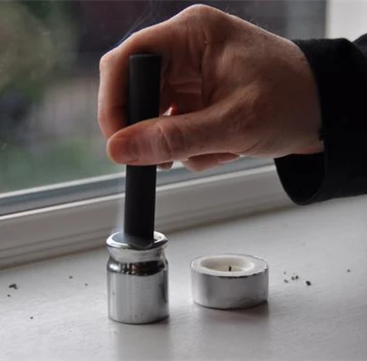 

Stainless Steel Moxa Extinguisher Roller Roll Holder Stick Moxibustion Device Massage Box Smokeless Acupuncture Artemisia