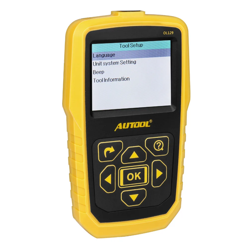 AUTOOL OL129 OBD2 EOBD может Универсальный Автомобильный сканер двигателя ошибка