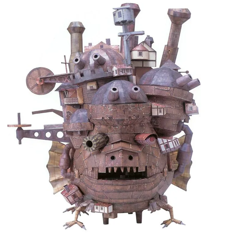 Howl's Moving Castle 3D бумажная модель 50 см высокая версия земли образовательная