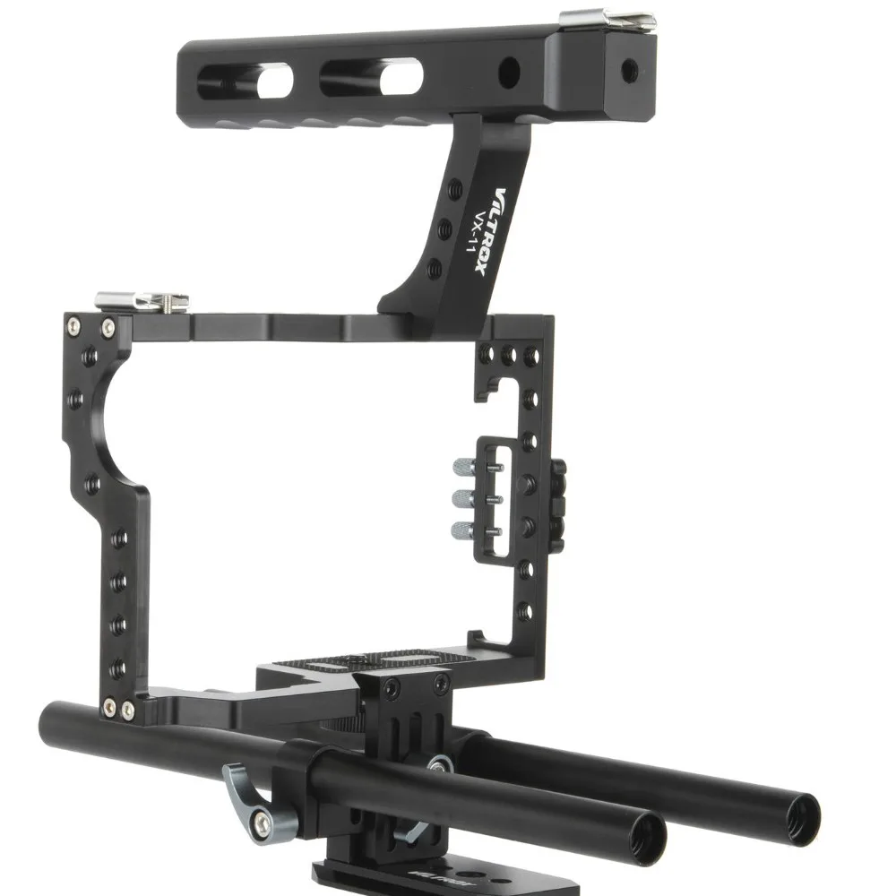 Стабилизатор Viltrox 15 мм для камеры DSLR стабилизатор с верхней ручкой Sony A9 A7II A7RII A7SII