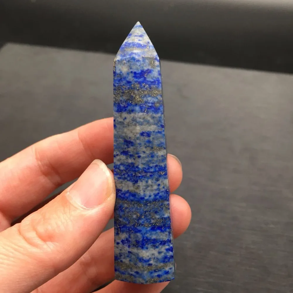 Lapis Lazuli Rock Crystal Quartz два столба натуральная палочка точечный заживление|Камни| |