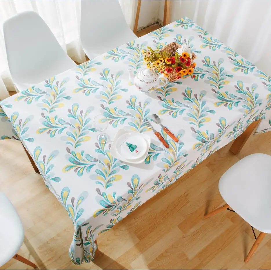 WLIARLEO Beauty Feather Tablecloth Dining Table Cloth For Home Wedding tableclothes Decoration manteles para mesa tafelkleed | Дом и сад