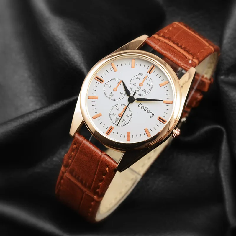 Женские кварцевые наручные часы модные повседневные тонкие из искусственной