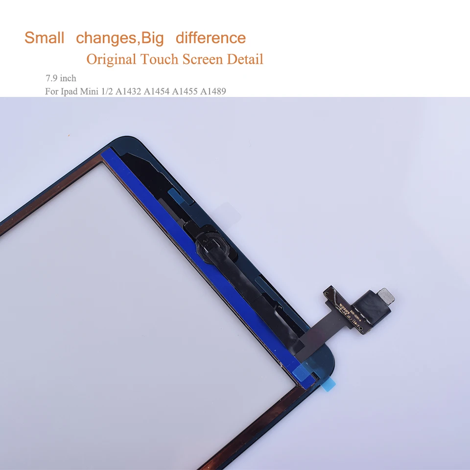 10 шт./лот оригинальный для Apple Mini 1 сенсорный экран дигитайзер панель ipad A1455 A1454 A1432