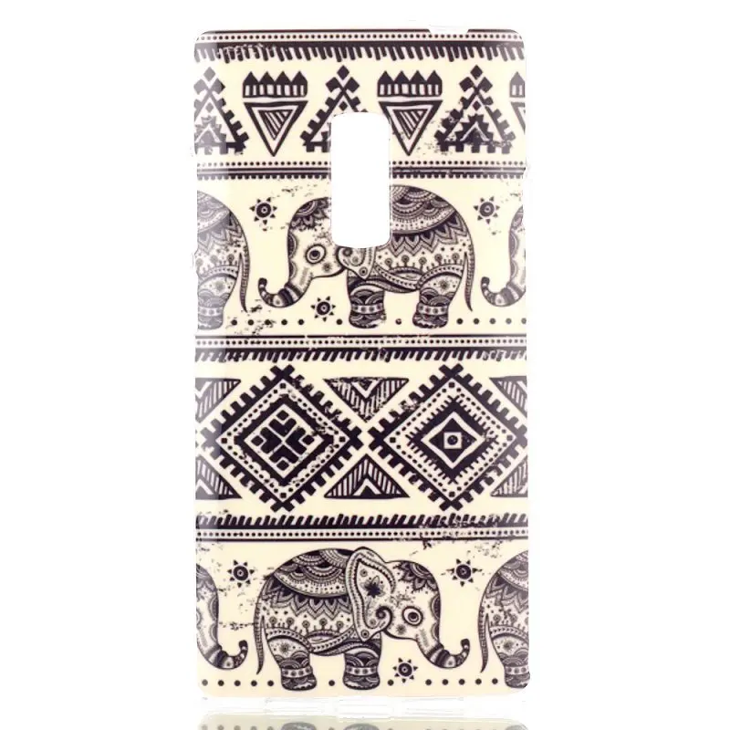 Задняя крышка ТПУ для OnePlus 2 один плюс два 1 + чехол телефона capinhas Para гель милый кот