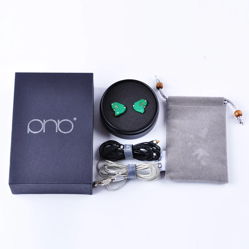 PHB EM023 2BA + 2DD наушники гибридные HIFI Monito металлическая гарнитура для бега