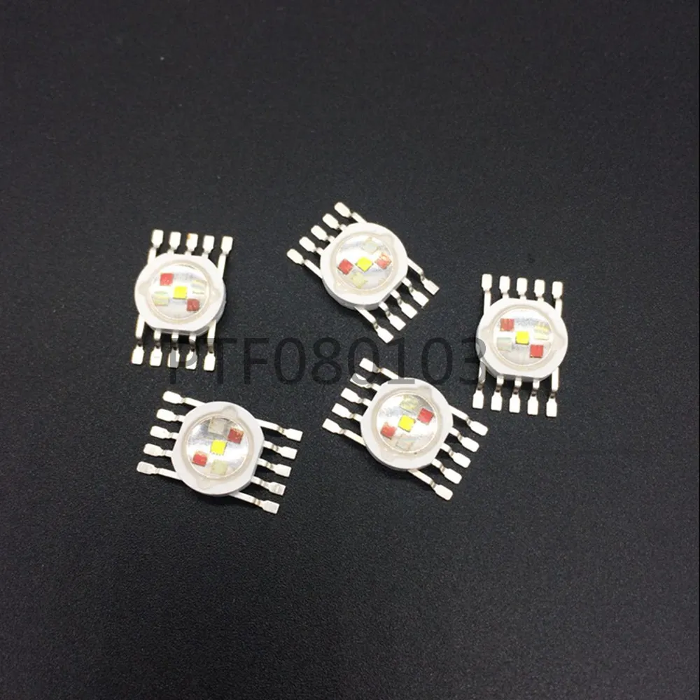 20 шт. RGBW (RGB + W) 4*3 Вт 12 Светодиодная лампа эмиттер диоды для сценического освещения