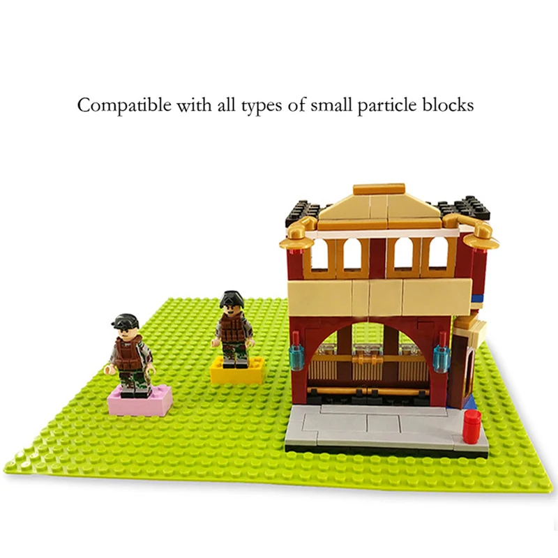 YETAA несколько цветов базовые пластины кирпичи опорные плиты Совместимость Legoed