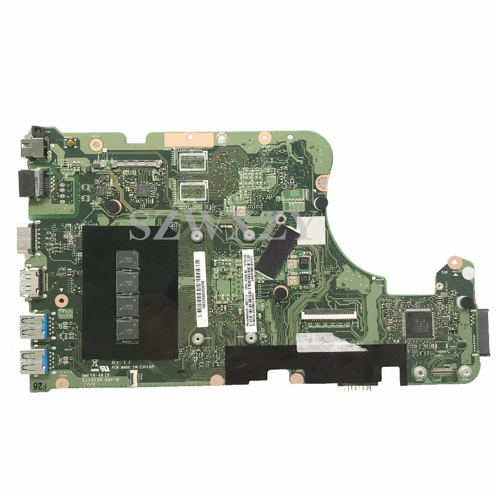 X555LD REV: 3 для Asus X555LA X555LAB материнская плата ноутбука 60NB0650-MB7710 с процессором SR23Y I5-5200U