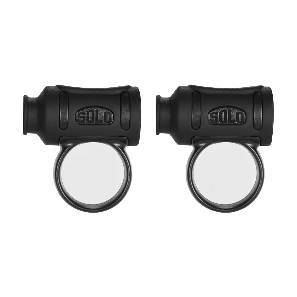 2 шт. барабанная палочка Управление зажим ABS + Силиконовый Материал палочки