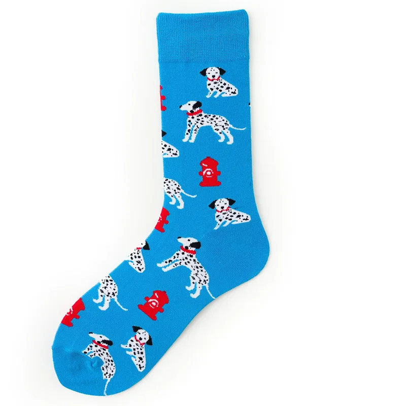 Funky Dog,Pet,Pug,Shiba Inu,Beagle,Buldog Socks Novelty Hosiery Women Ladies Socks Men Unisex Winter Cotton Happy Socks Female