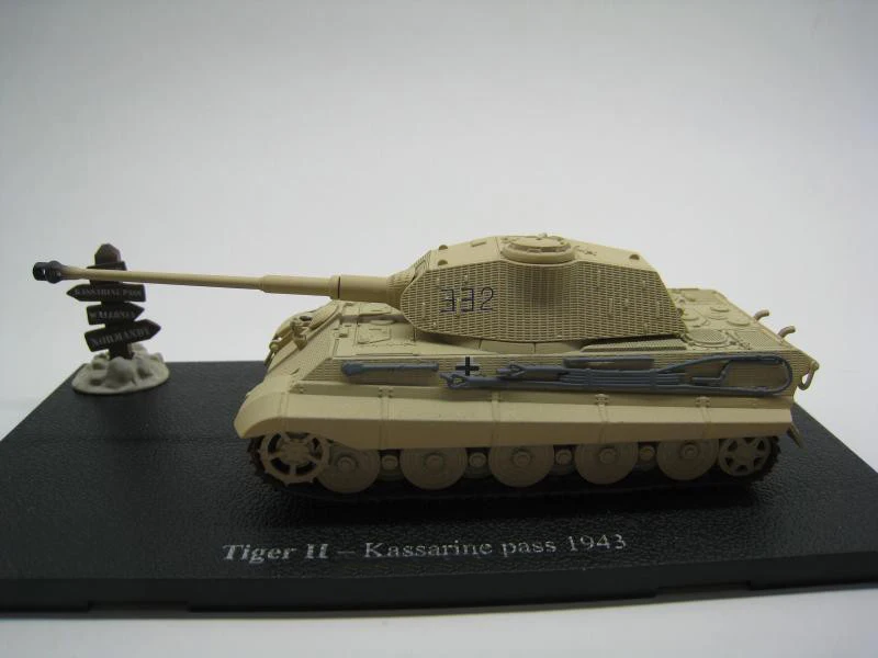 Модель готового изделия Kassarine Pass 1/72 тяжелый танк King Tiger Коллекционная модель из