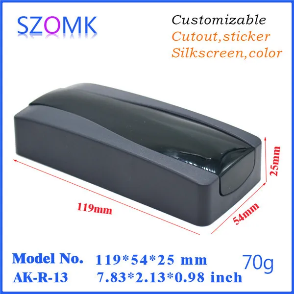 new plastic enclosure RFID sensor box shell case (1 pcs) 119*54*25mm szomk project electronics control | Обустройство дома