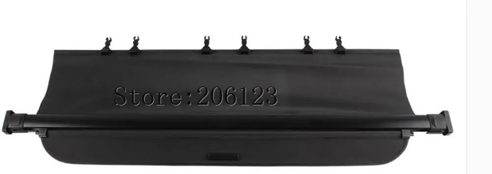 Для KIA sportage 2005-2013 задний багажник защитный щит грузовой Чехол Высокое качество авто аксессуары черный бежевый - Цвет: a