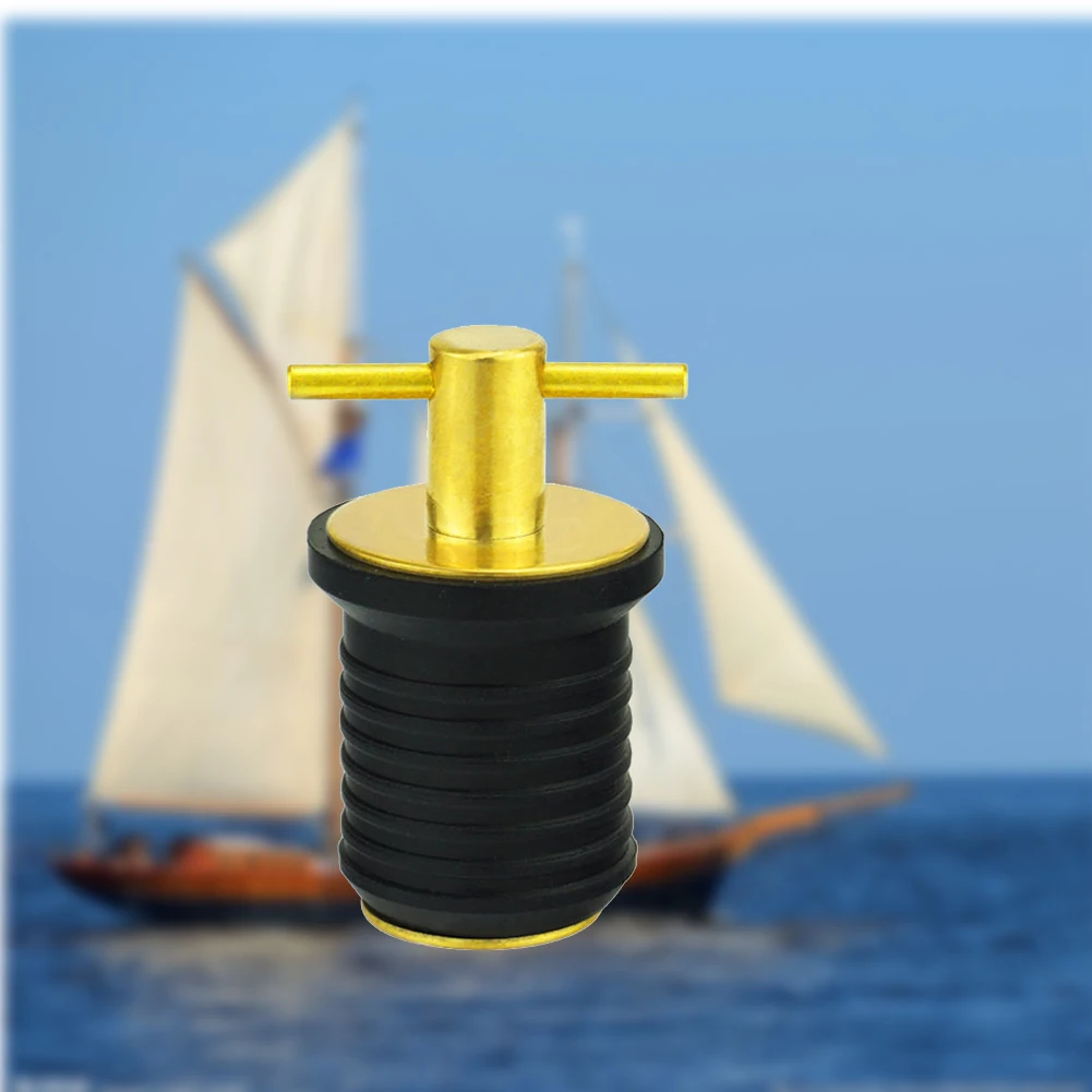 1 дюймов палубный Регулируемый сменный сливной штекер корабль t ручка яхты
