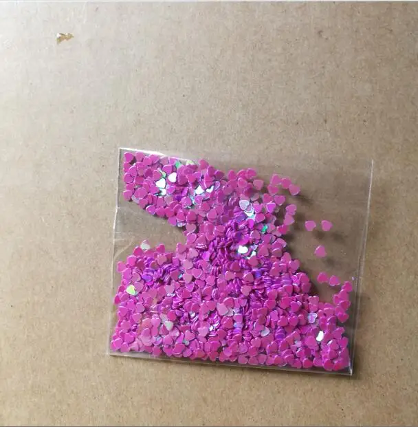 Rose red Chicinlife 1000 шт./лот 3 мм Сердце Конфетти Свадебные Украшения Стола принадлежности для вечеринки-девичника свадебные конфетти свадебные декоративные - Цвет: Rose red