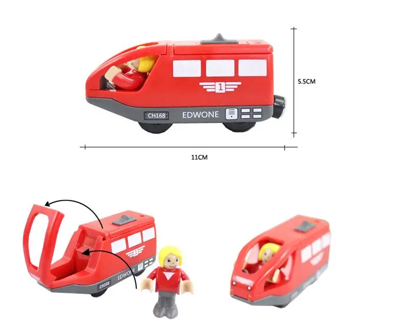 EDWONE Hot Sale Electric Train Toy Motorized Fit Mini Electronic For Kids Children Xmas Gifts | Игрушки и хобби