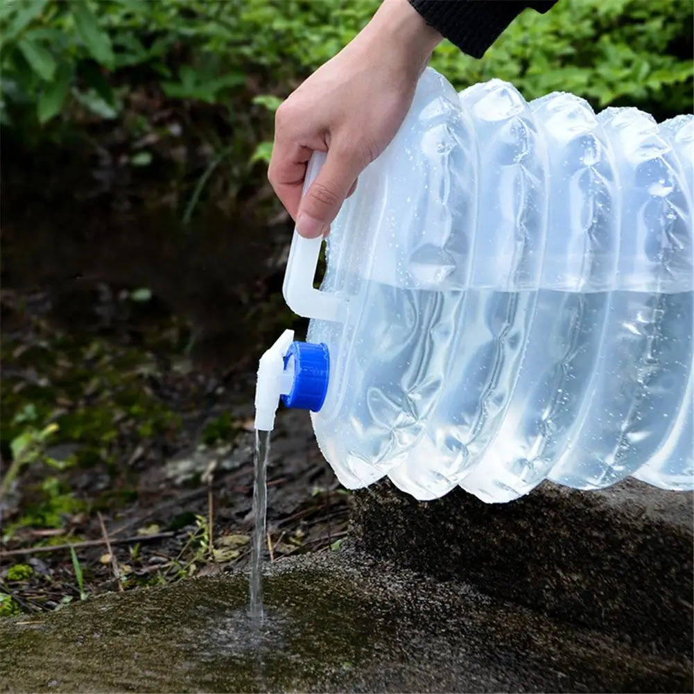 Портативное уличное ведро для воды мягкий резервуар телескопическая сумка