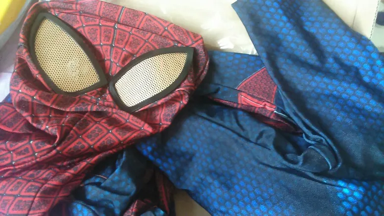 Костюм Человека паука из спандекса оригинальный костюм для косплея|halloween costume for