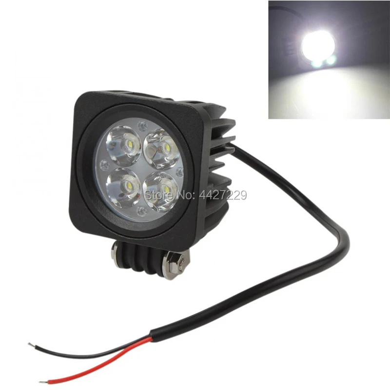 10 шт./лот Led Вт свет работы offroad светодиодные фары пятно 12 В мотоциклетные 4x4 UTV ATV