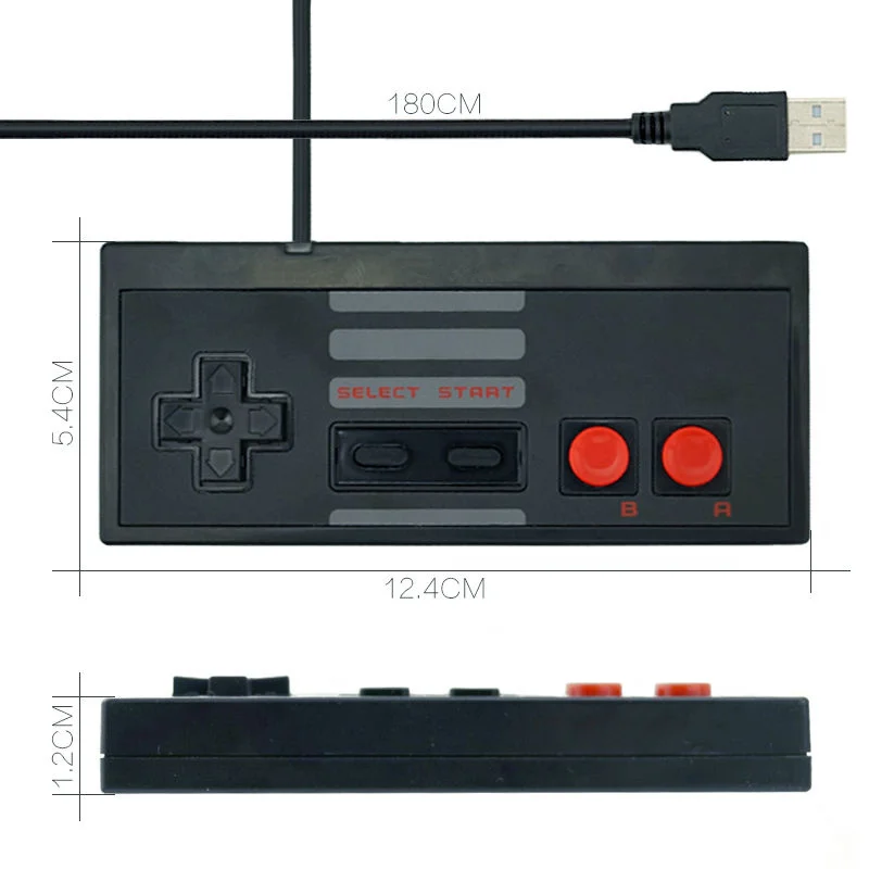 Ретро Проводной Классический USB геймпад игровой геймер Джойстик контроллер джойстика для Windows PC для MAC планшет игровой USB контроллер