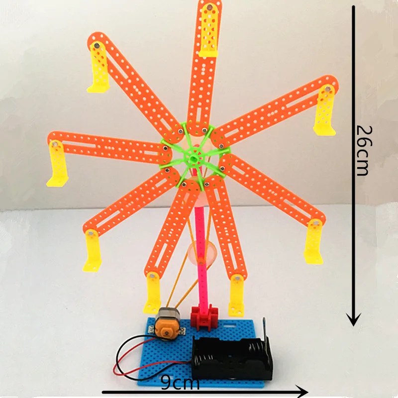 Happyxuan собрать DIY колесо обозрения дети Science проекты наборы для экспериментов
