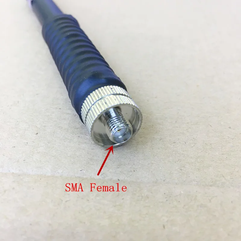 Телескоп с высоким коэффициентом усиления VHF 136 174 МГц SMA Женская антенна для Kenwood