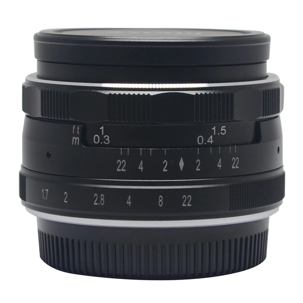 Meike MK-35mm-P большая апертура ручной с многослойным покрытием Фокус объектив APS-C для Panasonic Lumix Olympus EM1 EM5 EM10 EP5 EPL3