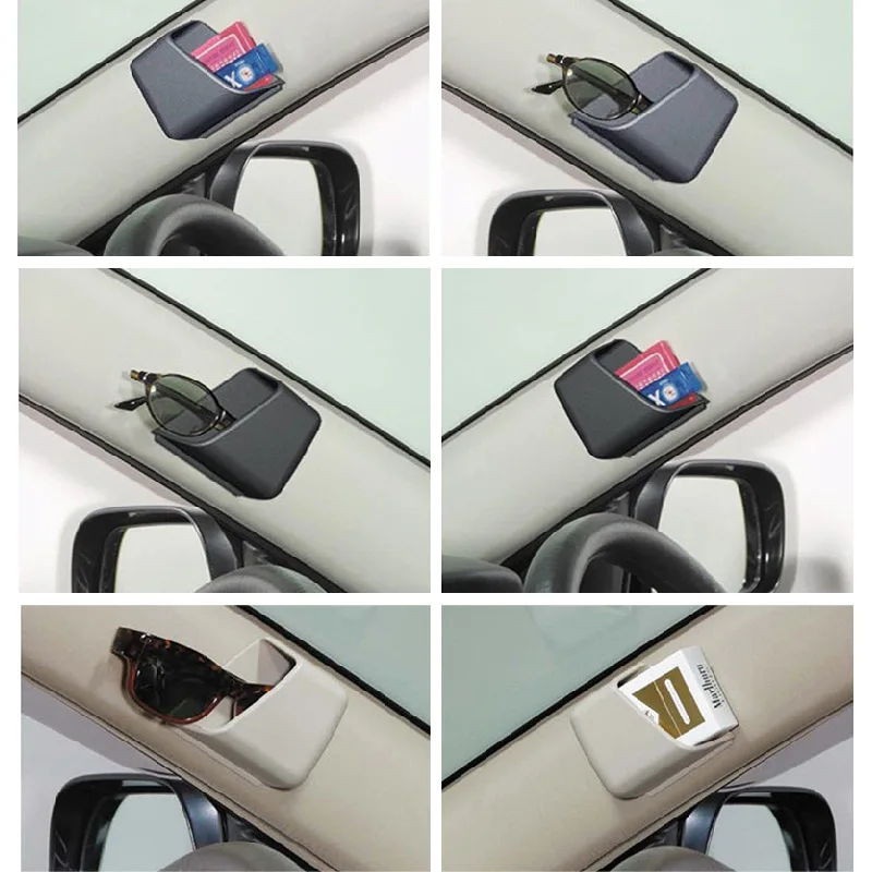 Универсальный автомобильный органайзер для очков 3 цвета 2 шт.|car organizer accessories|auto