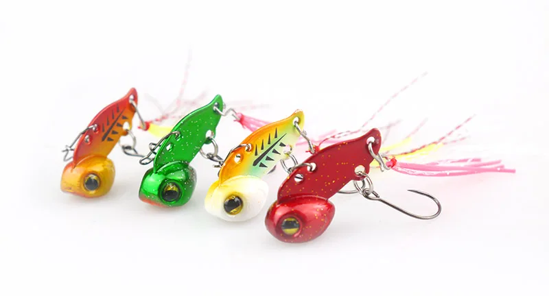 VIB рыболовная приманка с 3d глазами искусственная жесткая наживка-погремушка 2 5