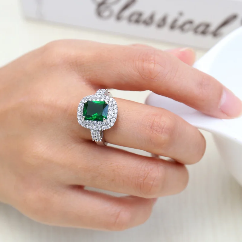 2021 Модные кольца для женщин женские Анель Гранде Casamento серебряное кольцо с