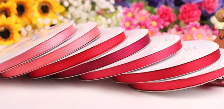 бесплатная доставка 1/4&quot( 6мм) Бренд Сплошной цвет Корсажная лента и подарочные