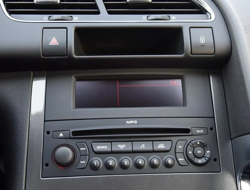 Подходит для Peugeot Citroen многофункциональный корпус с экраном cd плеера сменный