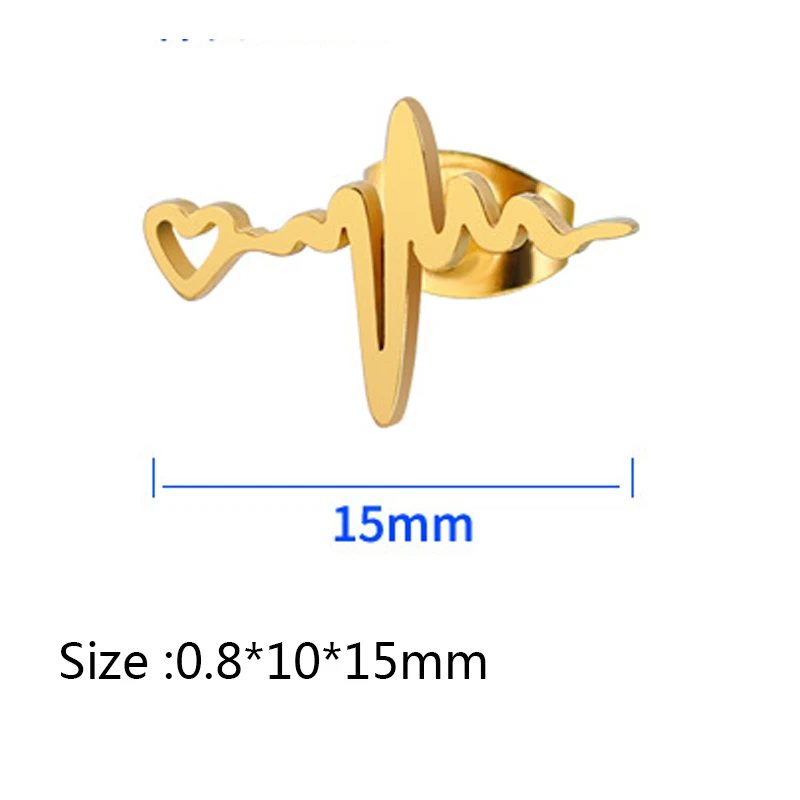 Мужские Серьги Forever Love серьги из нержавеющей стали для женщин пара ушей с