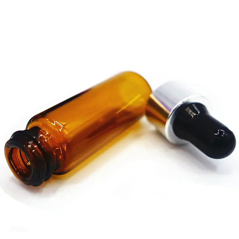 100 шт./лот 5 мл коричневый мини пустой Косметический Стеклянный Янтарный
