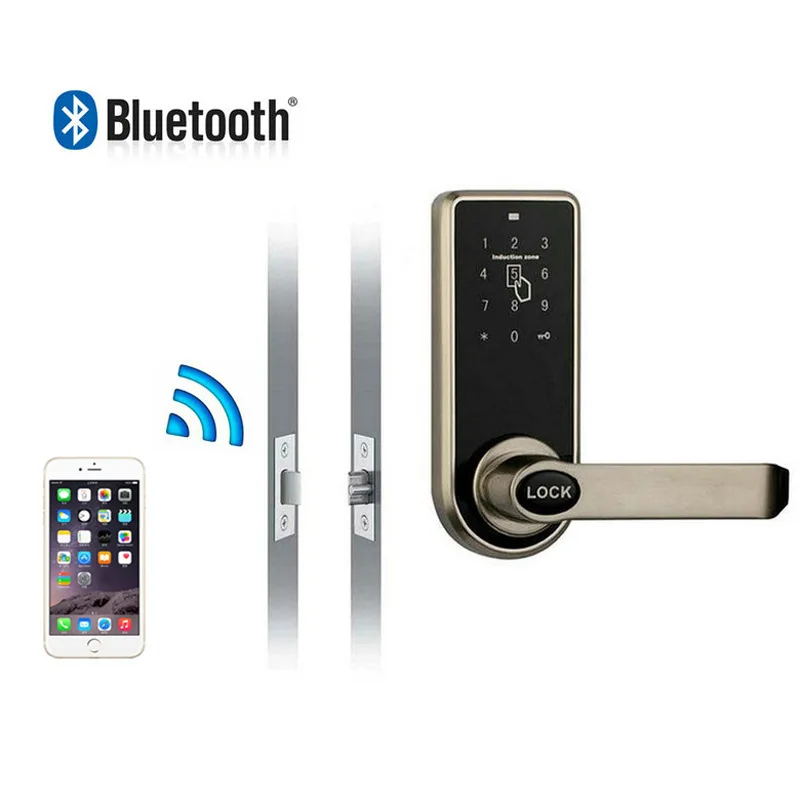 Бесплатная доставка OS8818BLE Bluetooth Смарт-замки с сенсорным кодом для отеля и