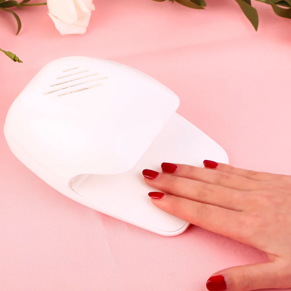 New Professional Portable Mini Nail Dryer Personal Use Polish Fashion Design Curing Manicure Small Fan AA1244 | Красота и здоровье