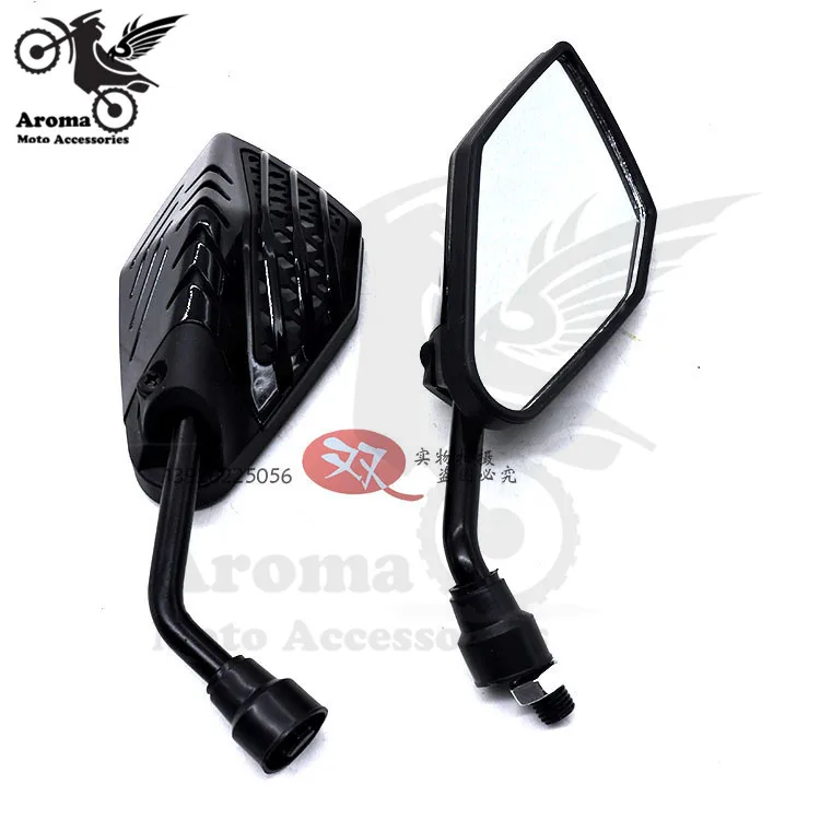 

6 colors scooter mirror motorcycle parts for honda suzuki yamaha Kawasaki KTM pit bike mirrors moto rearview mirror motorbike